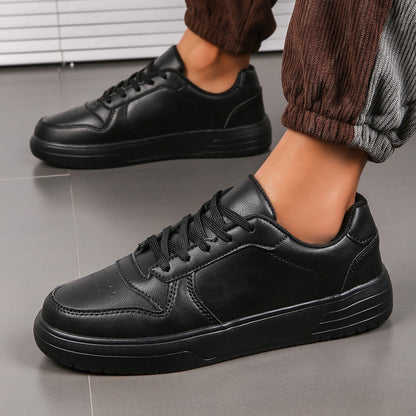 Men's Leather Breathable Sports Casual Shoes