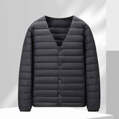 Men's Lightweight Down Jacket Two-piece Wear Classic Fashion