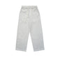 Comfortable Lazy Air Layer Loose Drape Knitted Straight Machete Sweatpants