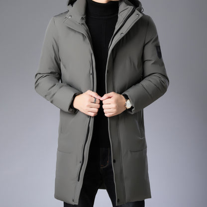 Hooded Coat Baggy Coat Men