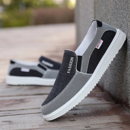 Men's Casual Shoes Board Shoes Breathable Canvas Shoes