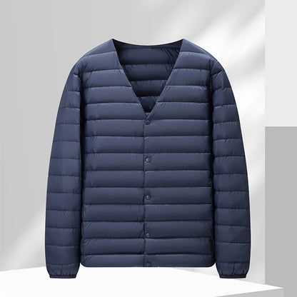 Men's Lightweight Down Jacket Two-piece Wear Classic Fashion