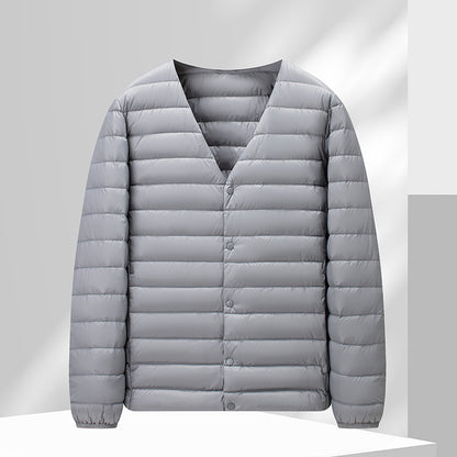 Men's Lightweight Down Jacket Two-piece Wear Classic Fashion