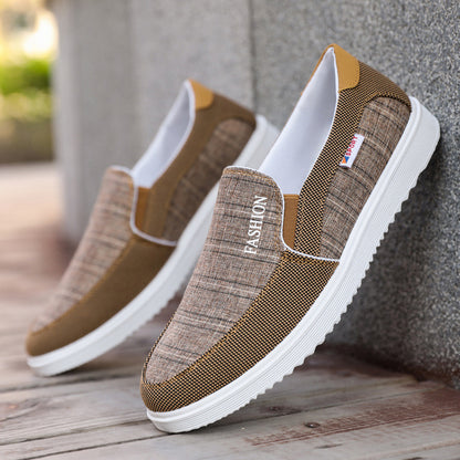 Men's Casual Shoes Board Shoes Breathable Canvas Shoes