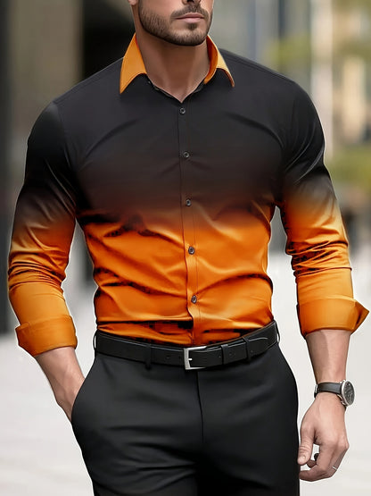 Personality New Casual Trend Men's Shirt