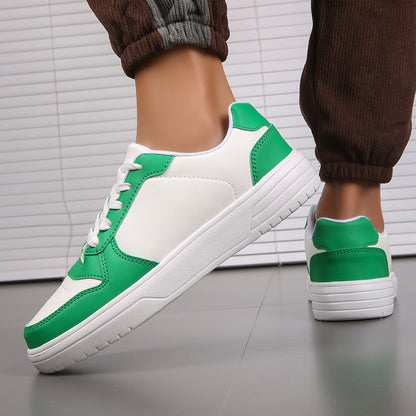 Men's Leather Breathable Sports Casual Shoes