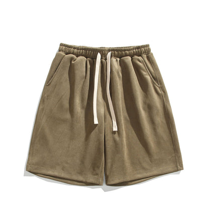 Summer Thin Suede Casual Shorts For Men