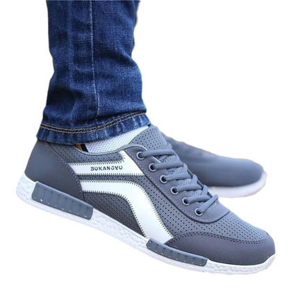 Men's Breathable Mesh Shoes Deodorant Sports Casual Versatile