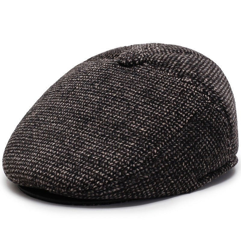 Men's Fashion Casual Winter Warm Peaked Cap