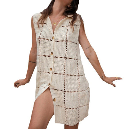 Spring And Summer Women's Knitted Dress